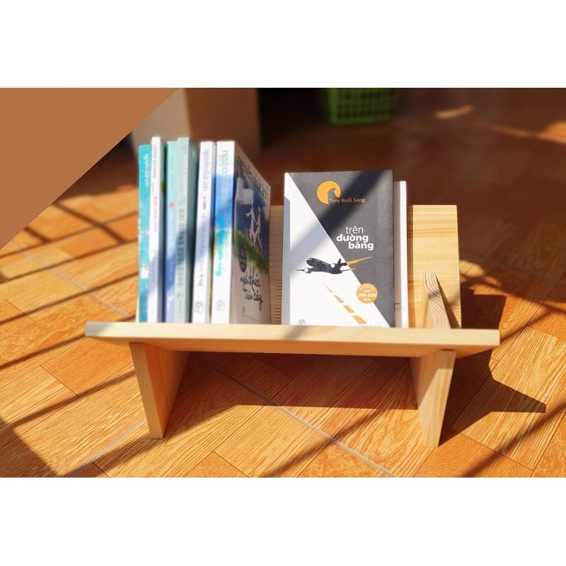️Giá Sách Gỗ Mini Để Bàn tự nhiên bền đẹp sang trọng độc đáo đa năng