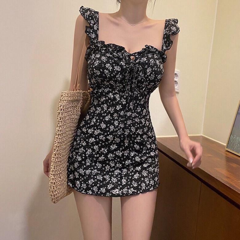 Đồ Bơi Dạng Váy có mút ngực và quần trong liền
