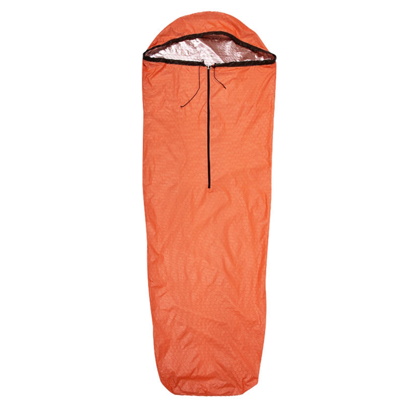 Emergency Sleeping Bag, Breathable Nylon Cloth Bag for Outdoor Camping