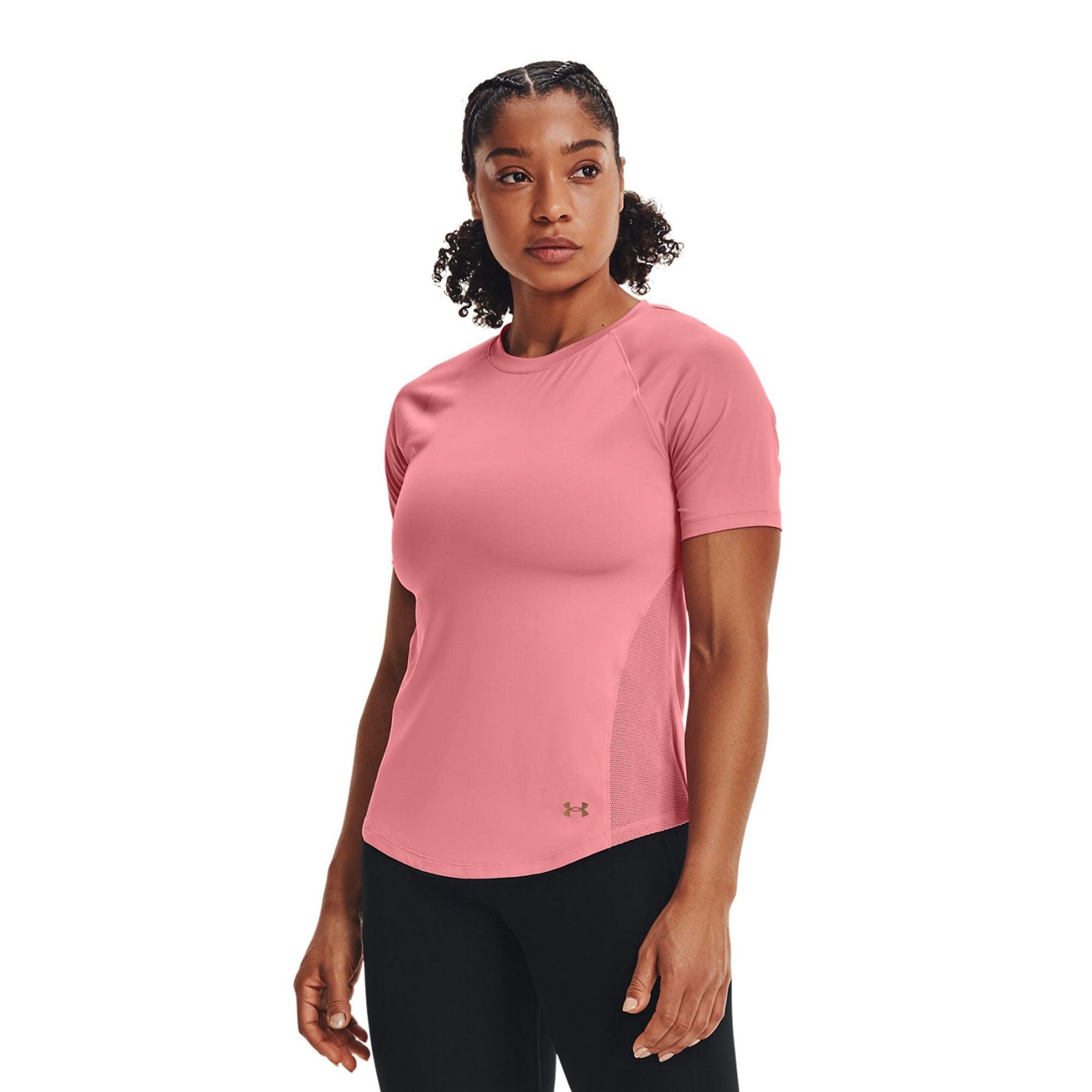 Áo thun tay ngắn thể thao nữ Under Armour RUSH HeatGear - 1368366-663