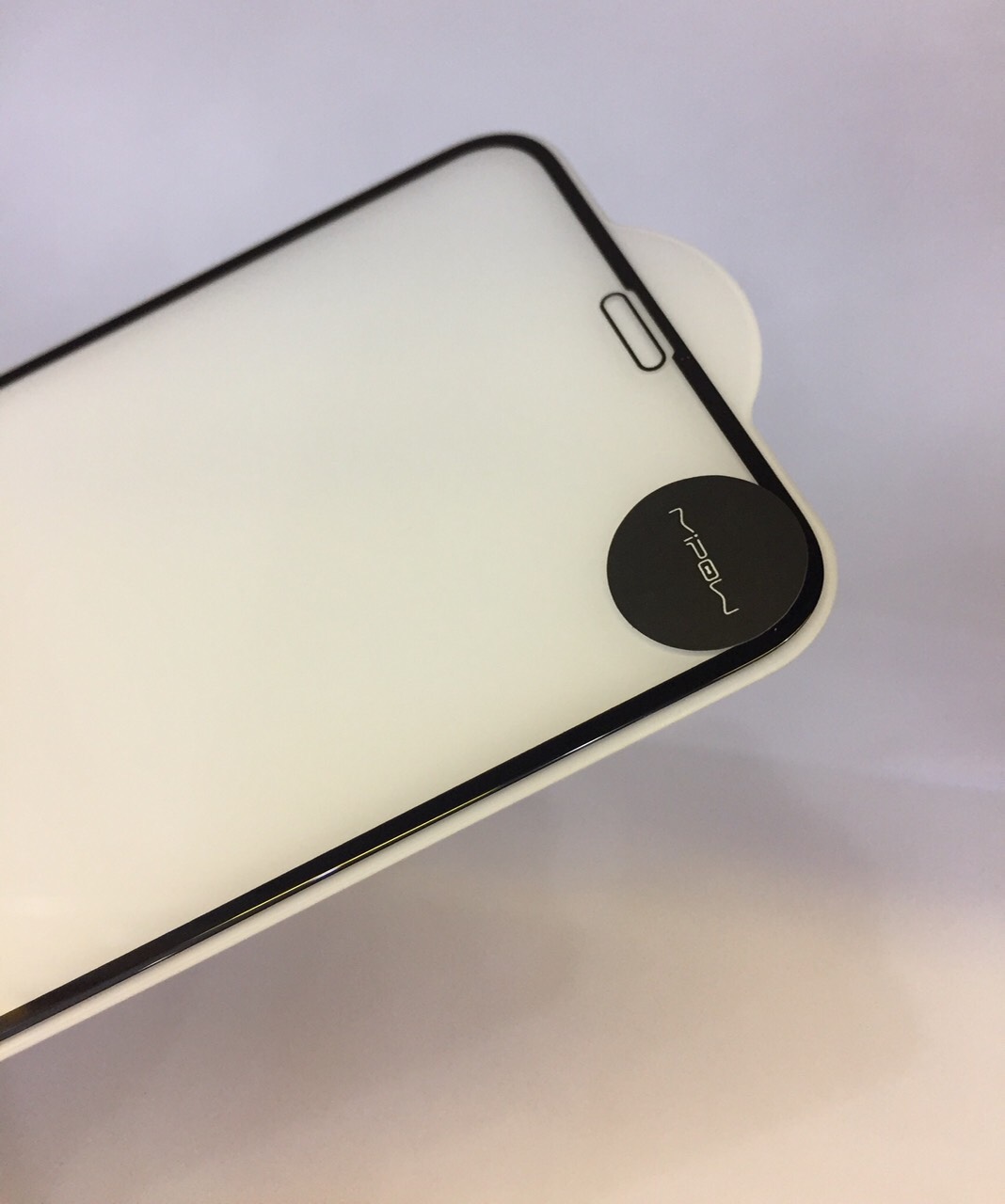 Miếng dán cường lực màn hình Iphone Xs Max hiệu MIPOW KING BULL 2 Trong 1