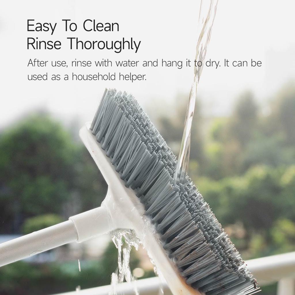 Bàn chải chà sàn Xiaomi Youpin 2 trong 1 tay cầm dài tiện lợi cho gia đình