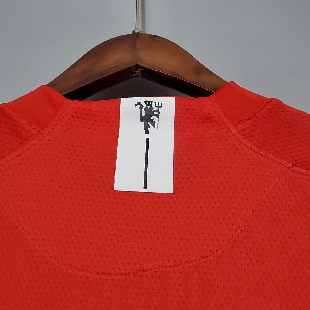 Áo Bóng Đá Retro Manchester United 2007/2008 - Sân Nhà bản cao cấp vải Cotton Polyester