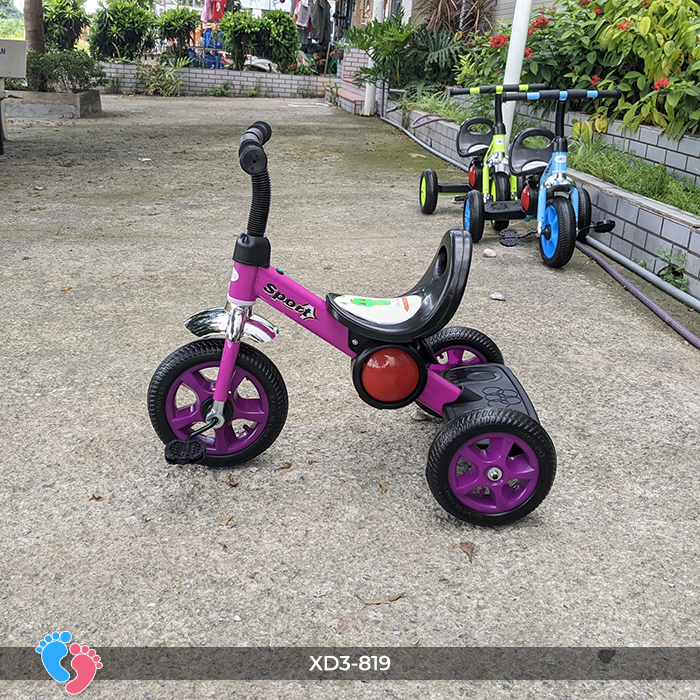 Xe 3 bánh đạp xe cho bé Broller BABY PLAZA XD3-819