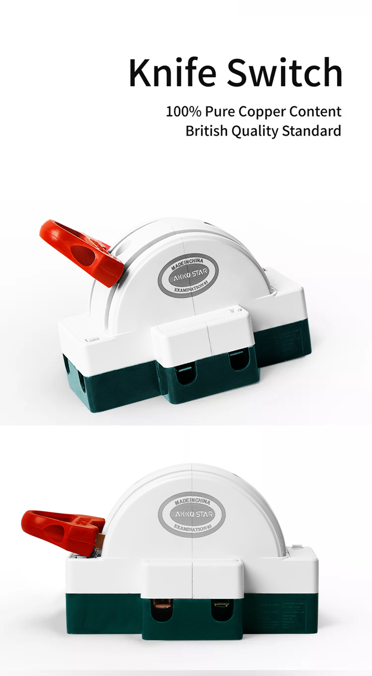 CẦU DAO ĐIỆN 2P32A 04009 ( HỘP 2 CÁI) AKKO STAR   - HÀNG CHÍNH HÃNG