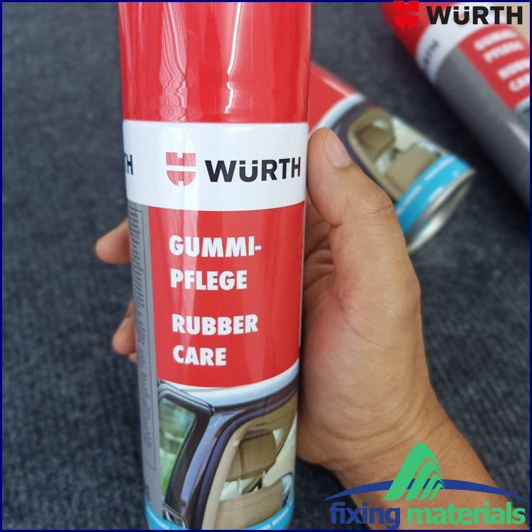 Chai xịt bảo dưỡng ron cao su Wurth Rubber Care 300ml