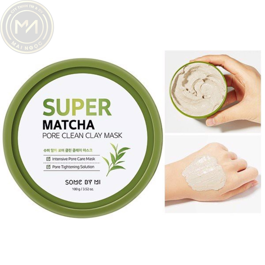 Mặt nạ dưỡng da Some By Mi Super Matcha Pore Clean Clay Mask 100g