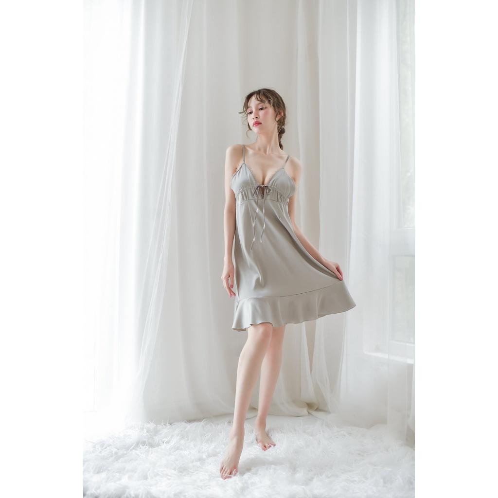 Váy ngủ lụa Satin gợi cảm quyến rũ MS:560F