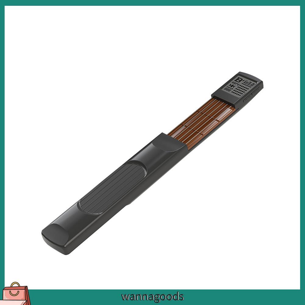 Dụng cụ tập bấm hợp âm đàn guitar bỏ túi có màn hình LCD