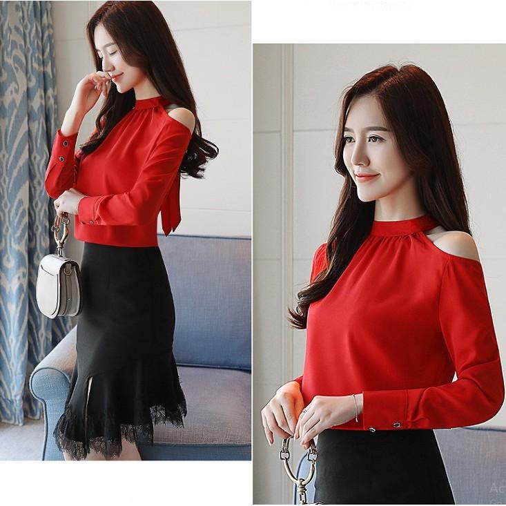 Áo sơ mi công sở dài tay