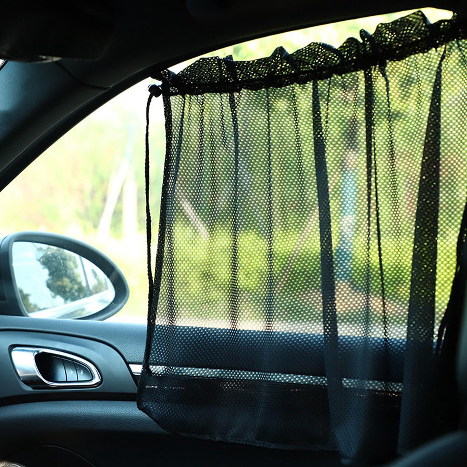 Car Side Window Sun Shade, Car Window Sunshade Cover, Visor Mesh, Breathable Sun Visor Cover, Universal Side Window Sun Shade