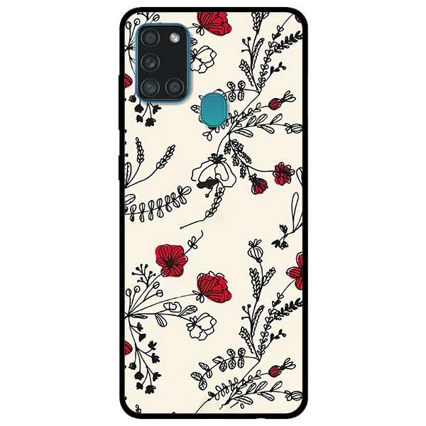 Ốp lưng dành cho Samsung Galaxy A12 / A21s / A31 - Hoa Tuyết