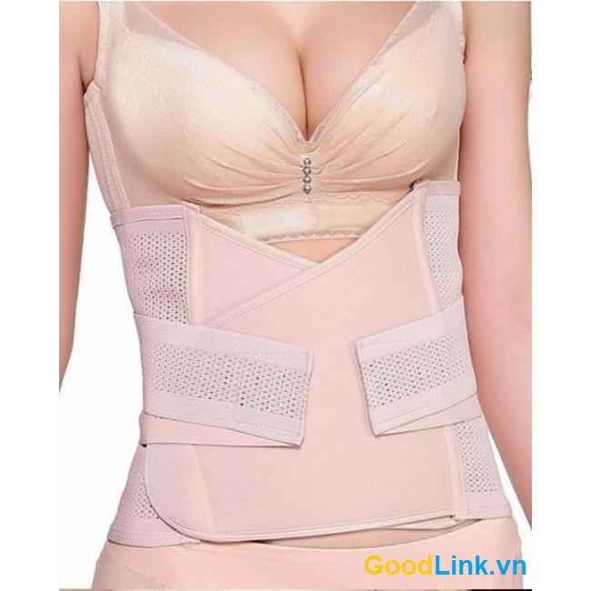 ĐAI NỊT BỤNG TAN MỠ - 2 LỚP COTTON NUDE