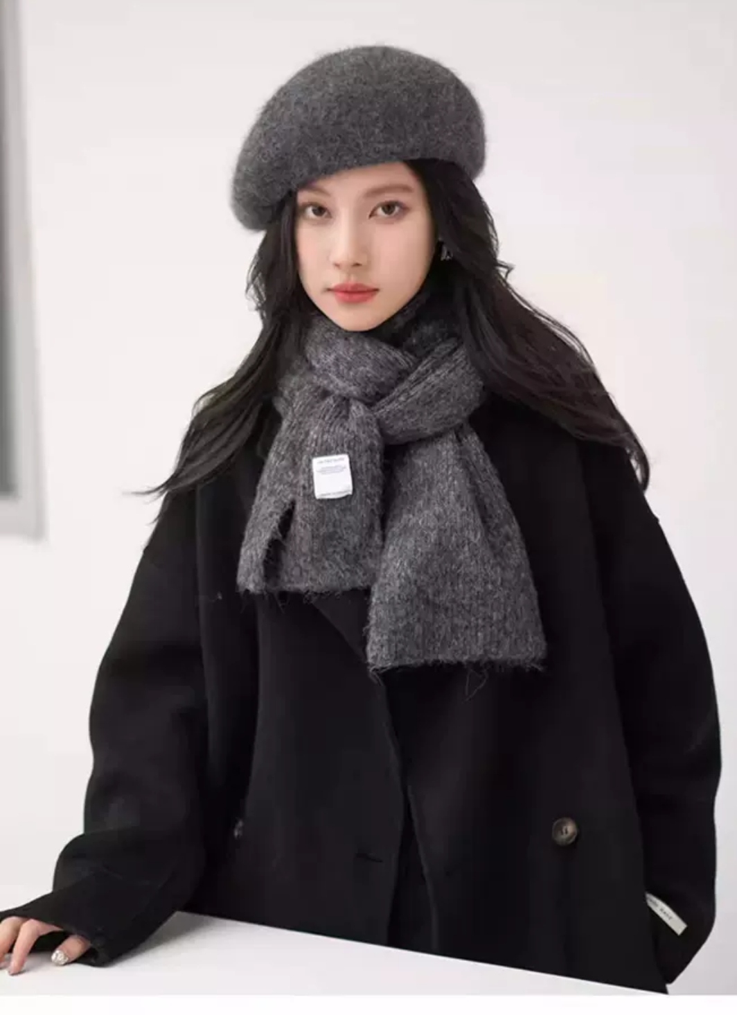 Nón Beret Mũ Nồi Nam Nữ Lông Thỏ Thời Trang Hàn Quốc Chất Liệu Len Nỉ Lông Thỏ Phong Cách Sang Trọng dona25122601