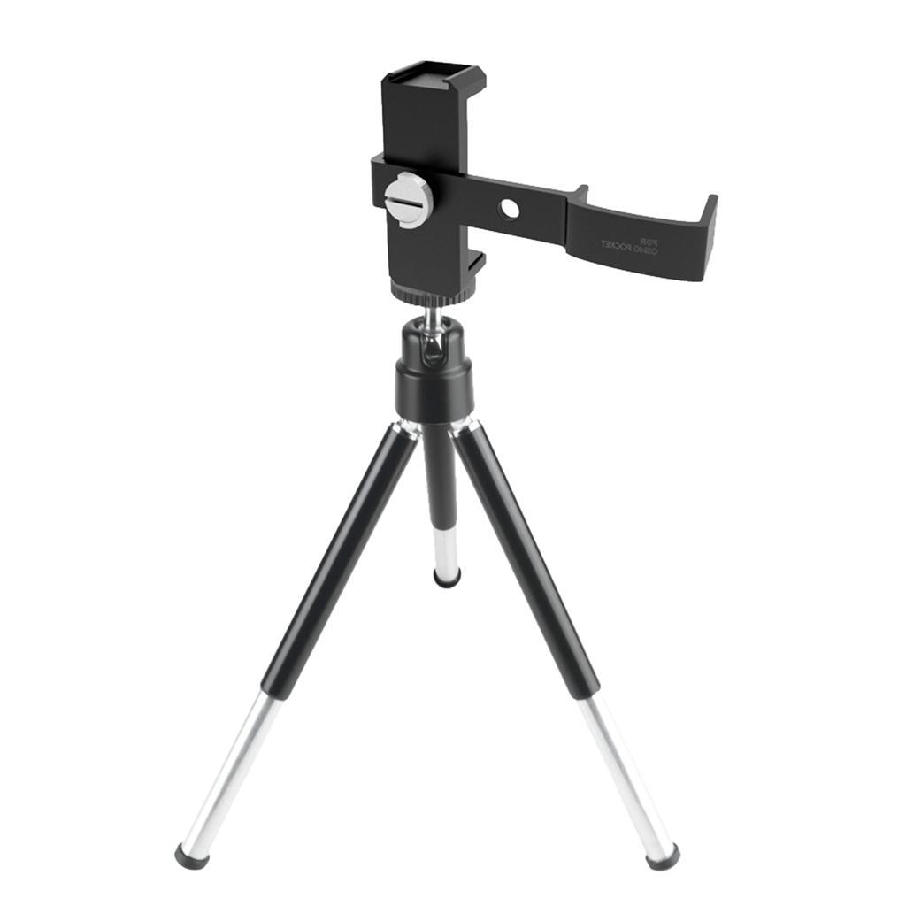 Tripod Mount Bracket Phone Holder Clip For    Pocket Gimbal Cameras