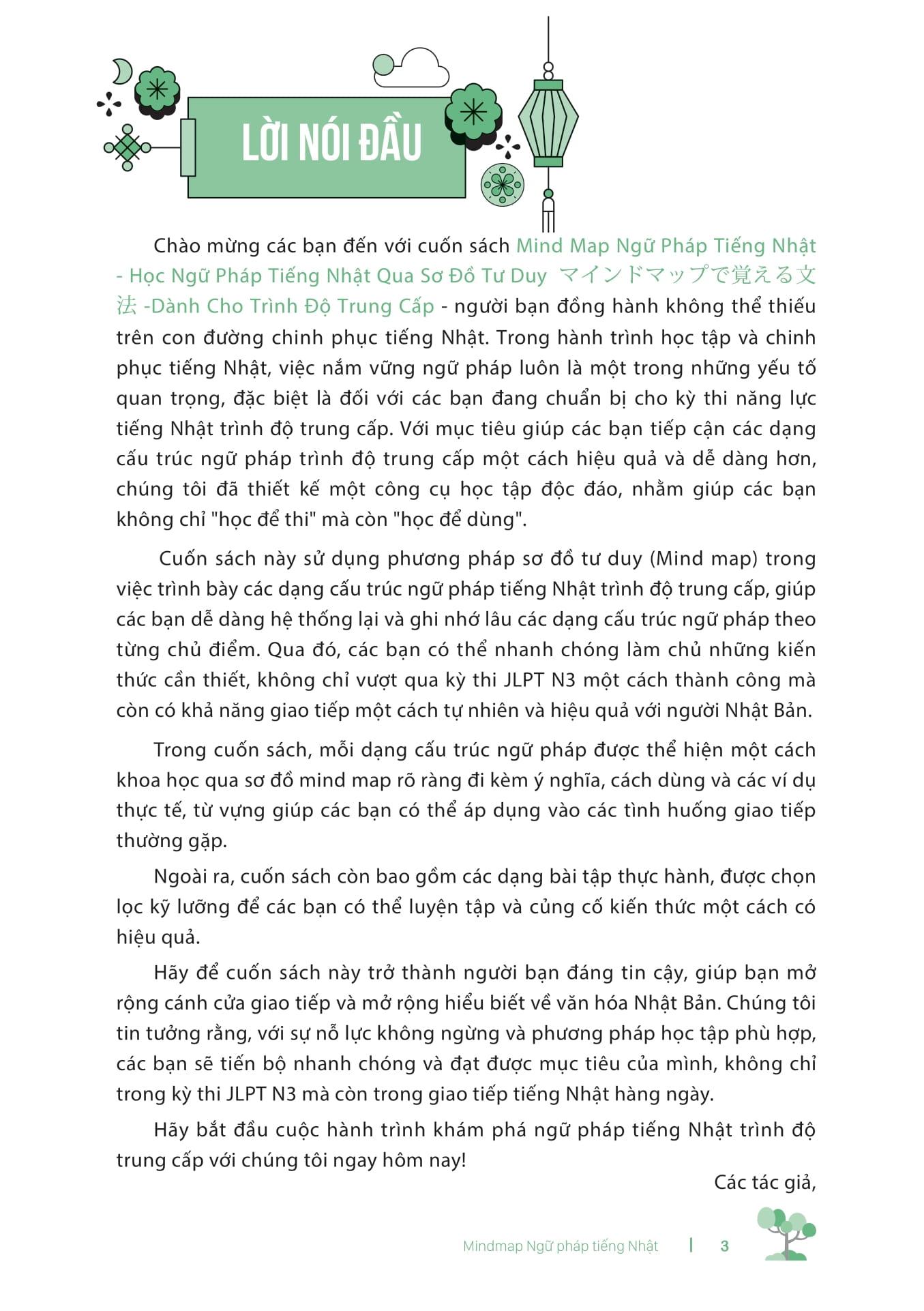 Sách - Mind Map Ngữ Pháp Tiếng Nhật - Học Ngữ Pháp Tiếng Nhật Qua Sơ Đồ Tư Duy - Dành Cho Trình Độ Trung Cấp