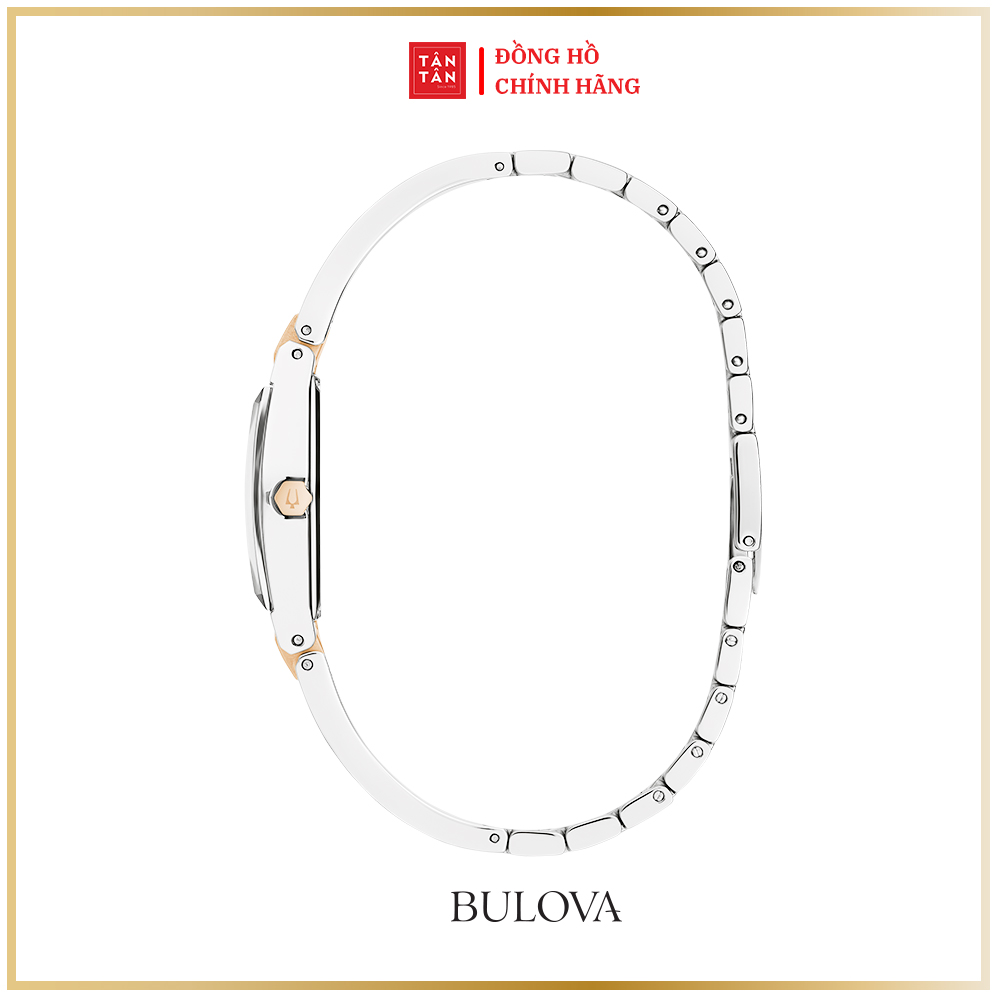 Đồng Hồ Thời Trang Nữ Bulova Gemini Máy Pin 98P216 23mm