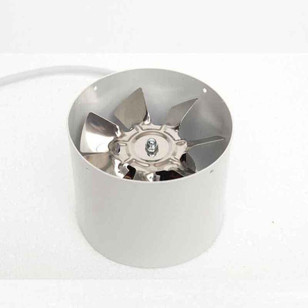 220V Duct Booster Vent Fan Metal Inline Ducting Fan Exhaust Ventilation Duct Fan Accessories 100mm