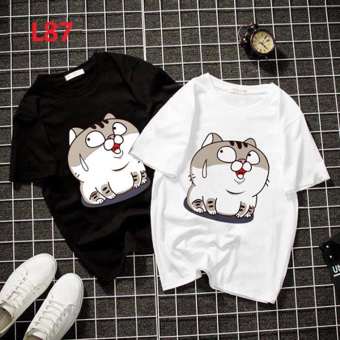 XẢ LỖ Áo thun MÈO BÉO AMI BỤNG BỰ Siêu toa khổng lồ - Bộ 2