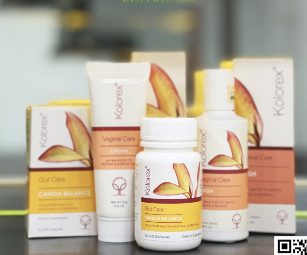 Bộ Sản Phẩm Kolorex Candida Cho Nam, Nữ Giới