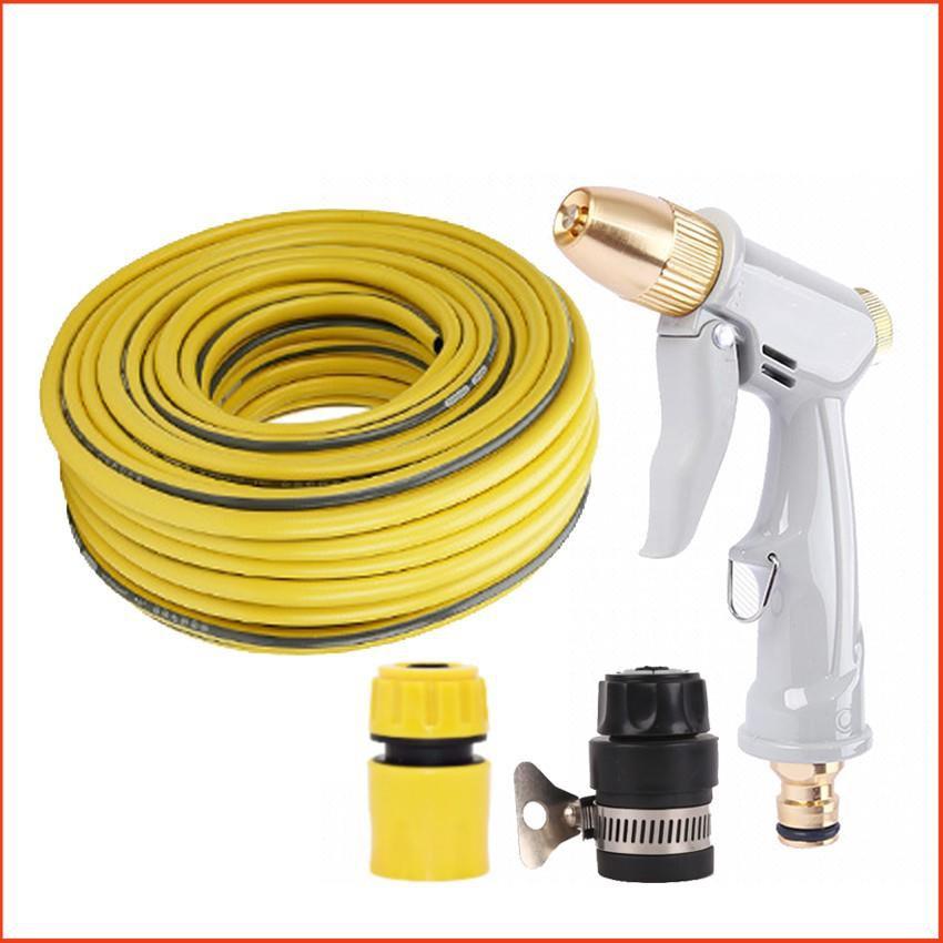 Bộ dây và vòi xịt rửa xe tưới cây tăng áp 7-10M 206846