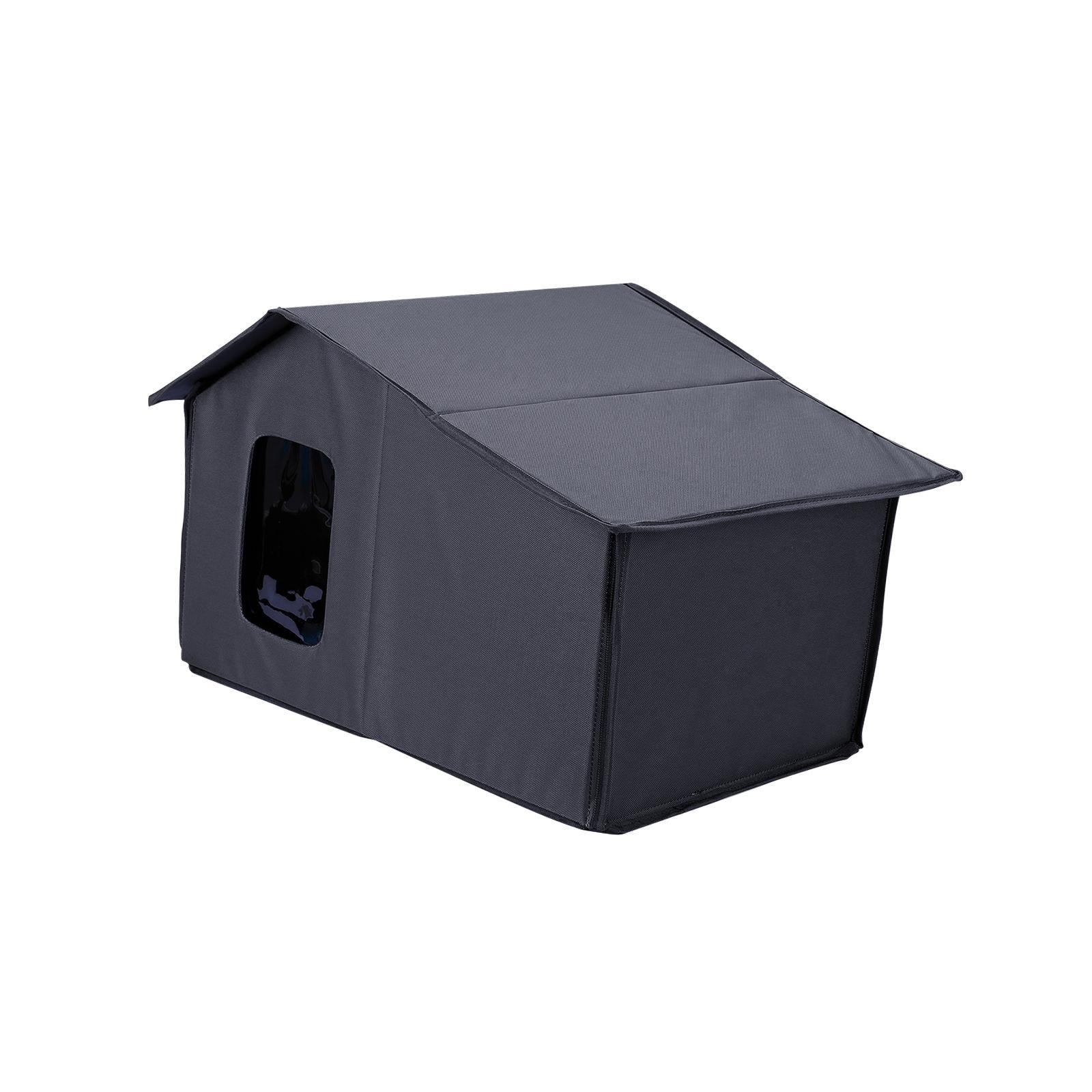 Cat House for Outdoor Detachable Breathable Nest Cozy Non Slip Dog House