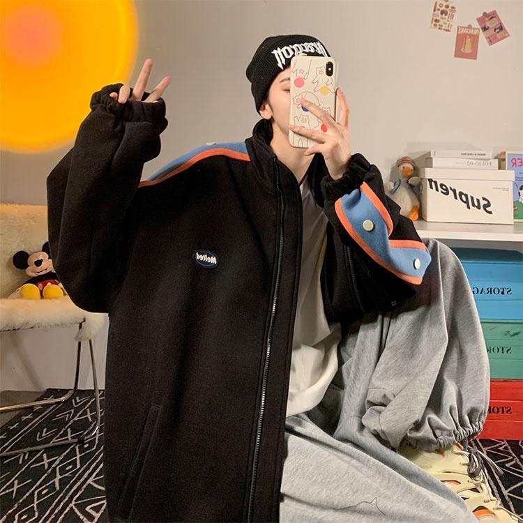 Áo khoác nỉ hoodie nam nữ Ulzzang Unisex, khóa zip kéo, chất liệu dày dặn – MayLinh Shop