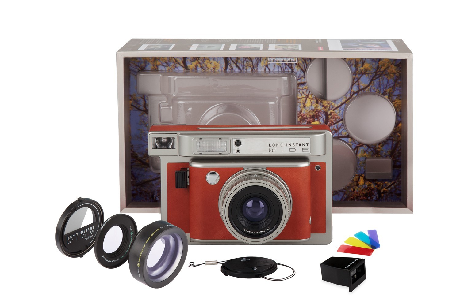 MÁY ẢNH CHỤP IN LIỀN LOMO'INSTANT WIDE MÀU CENTRAL PARK (KÈM BỘ LENS) hàng chính hãng