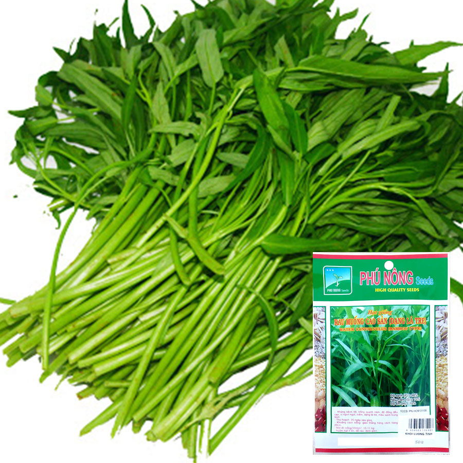 Hạt Giống Rau Muống Phú Nông Loại 50 Gram