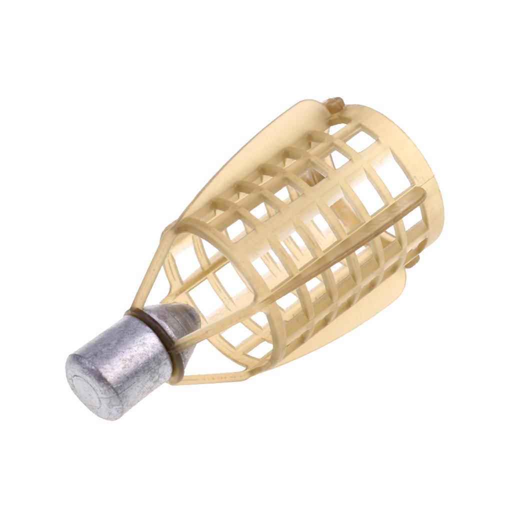 Fishing Feeder Fishing Trap Basket Lures Feeder Fish Bait Cage Fishing Tools Accessory 40g 60g 80g