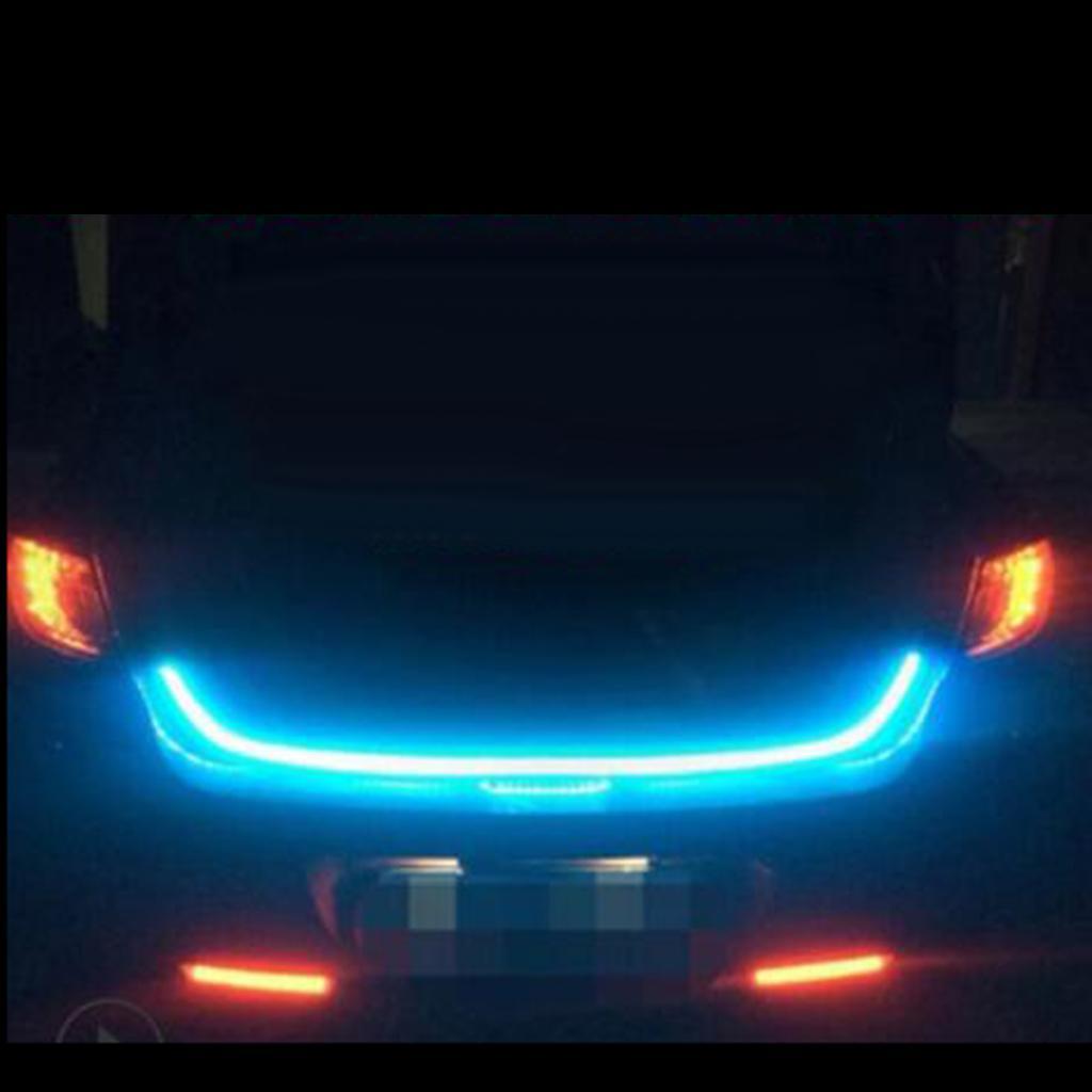 1.2m LED Strip Car Trunk Light Brake Lamp Blue