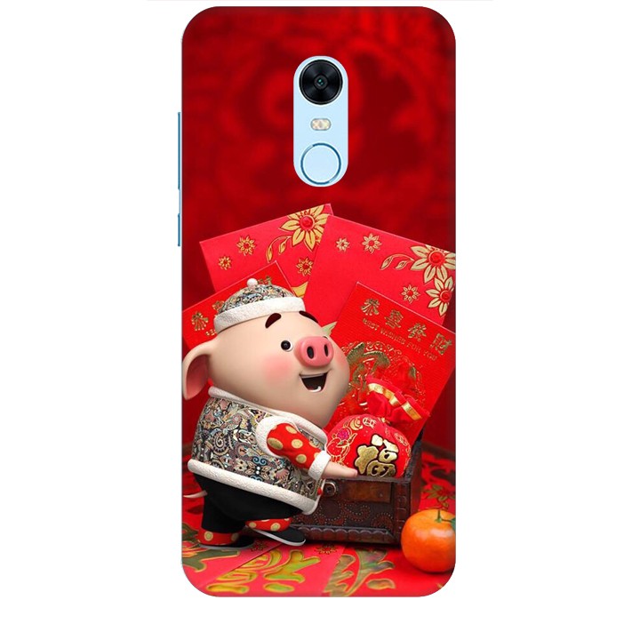 Ốp lưng dành cho điện thoại XIAOMI NOTE 5 PLUS Heo Lì Xì