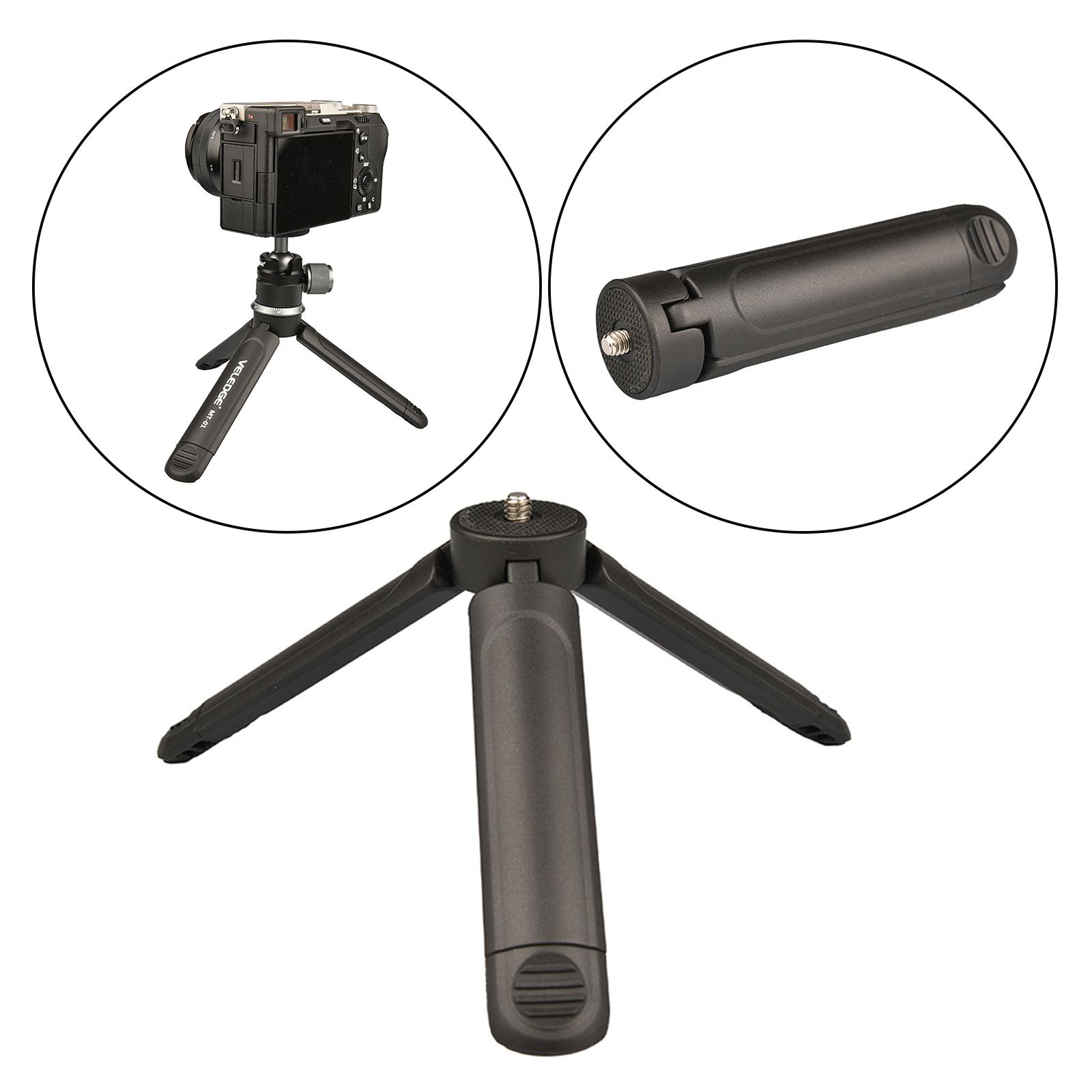 Mini Two-Stage Tabletop Tripod Grip Tripod With 1/4 Screw Mobile Tripod
