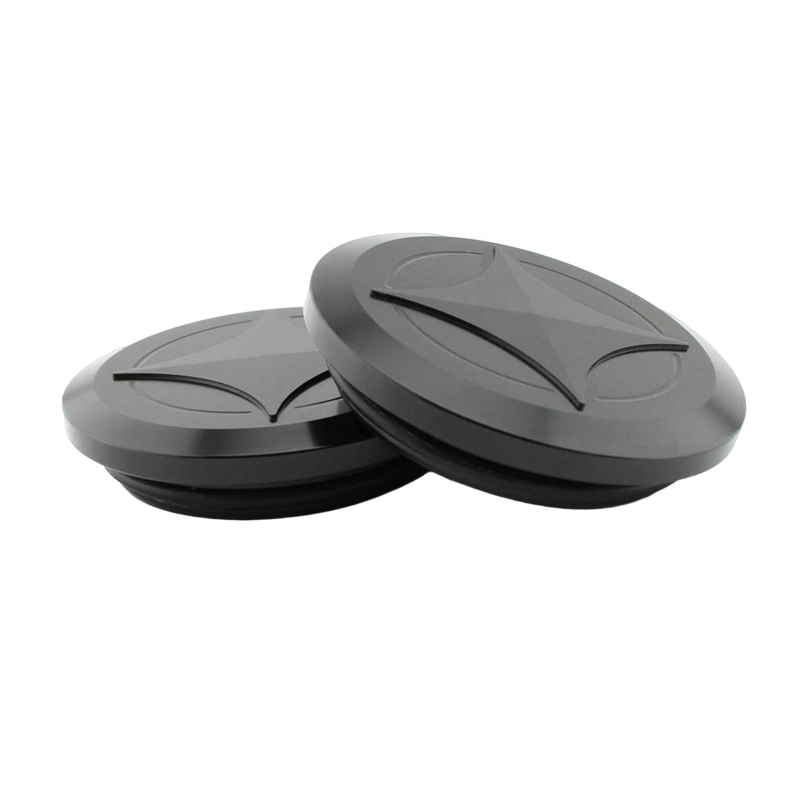 2x Aluminum Frame Plug Cap Cover Guard for Honda GB350S