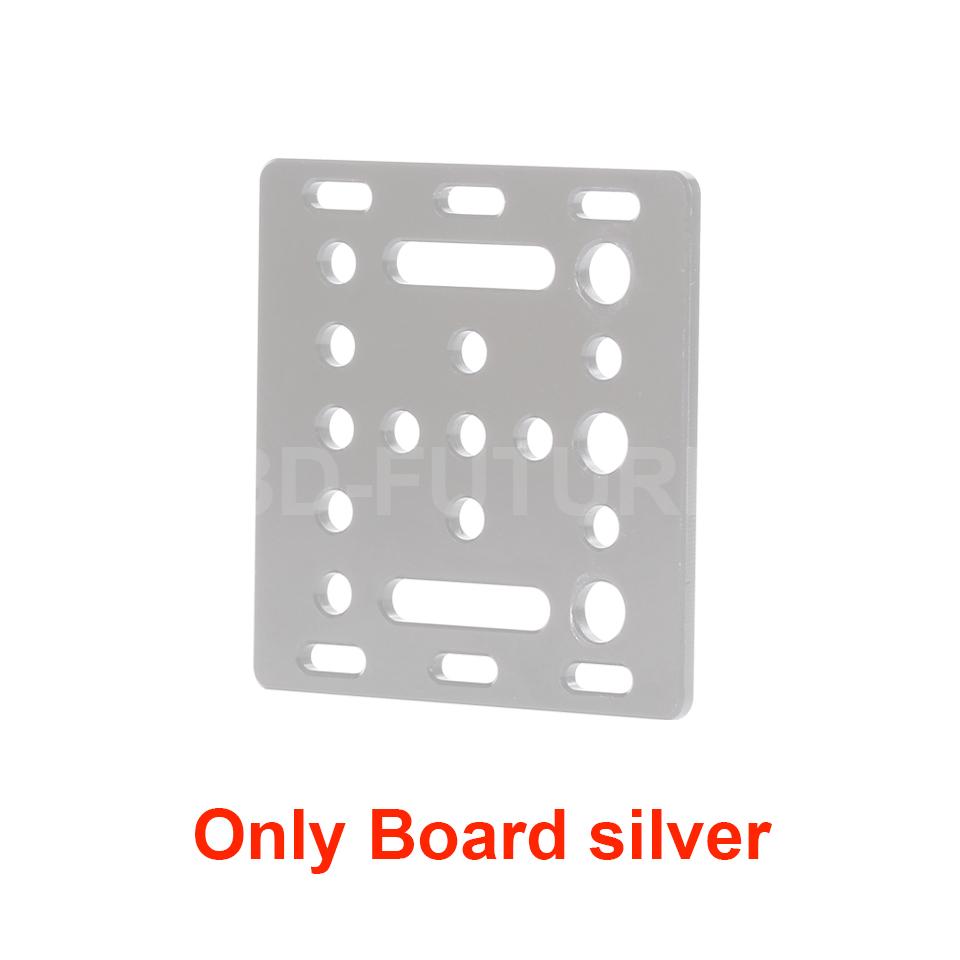 2020 V-openbuilds Bánh xe v Tấm Gantry Đặt ròng rọc tấm trượt đặc biệt cho các bộ phận máy in 3D 3D V-SLOT Cấu hình 3D