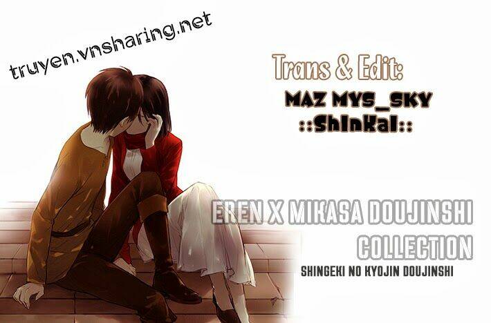 tấn công người khổng lồ - doujinshi eren x mikasa chapter 19 4