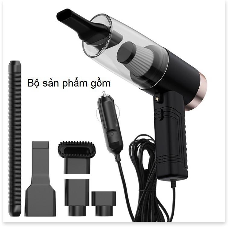 Máy hút bụi cầm tay ô tô Clean Master Black nguồn 12V 120W