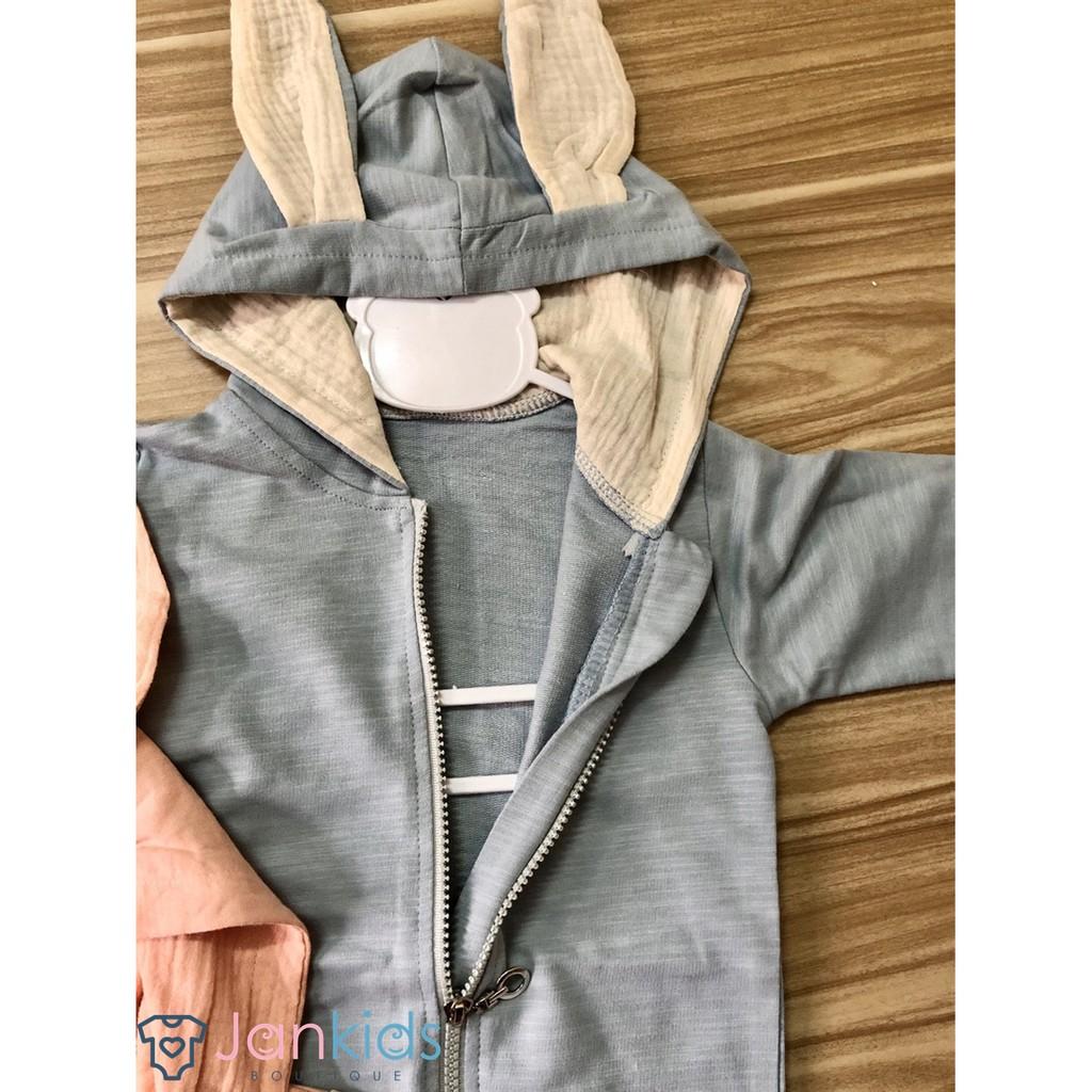 Body tai thỏ đang yêu cho bé trai, bé gái