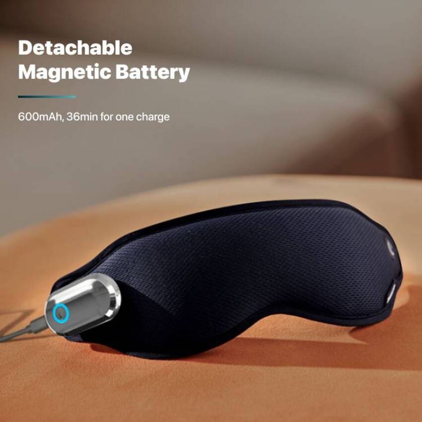 Máy massage mắt nóng và lạnh công nghệ 3Dsuit và VibWave Philips PPM3101E - Hàng Nhập Khẩu