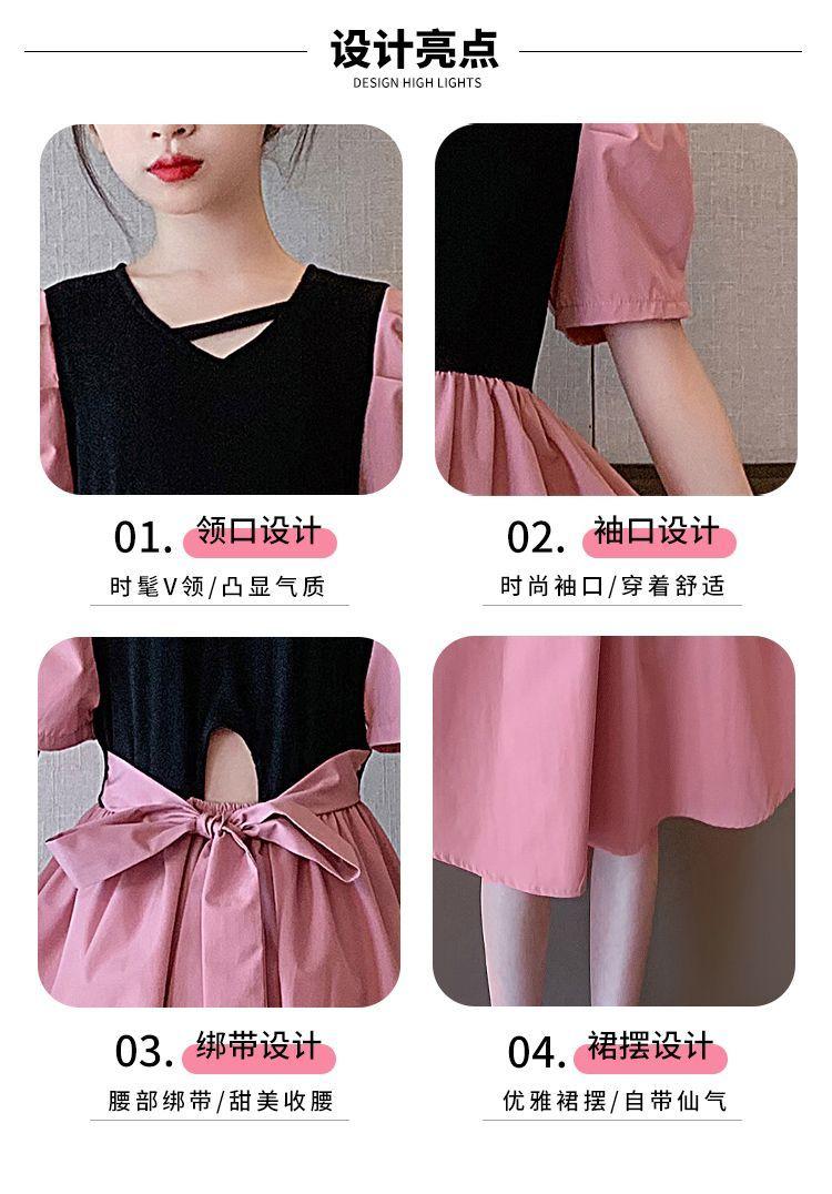 DONGSHOP HOT Cô gái ăn mặc váy trẻ em mùa hè 2023 Oceanic công chúa váy cô gái bowknot mỏng bông vải váy