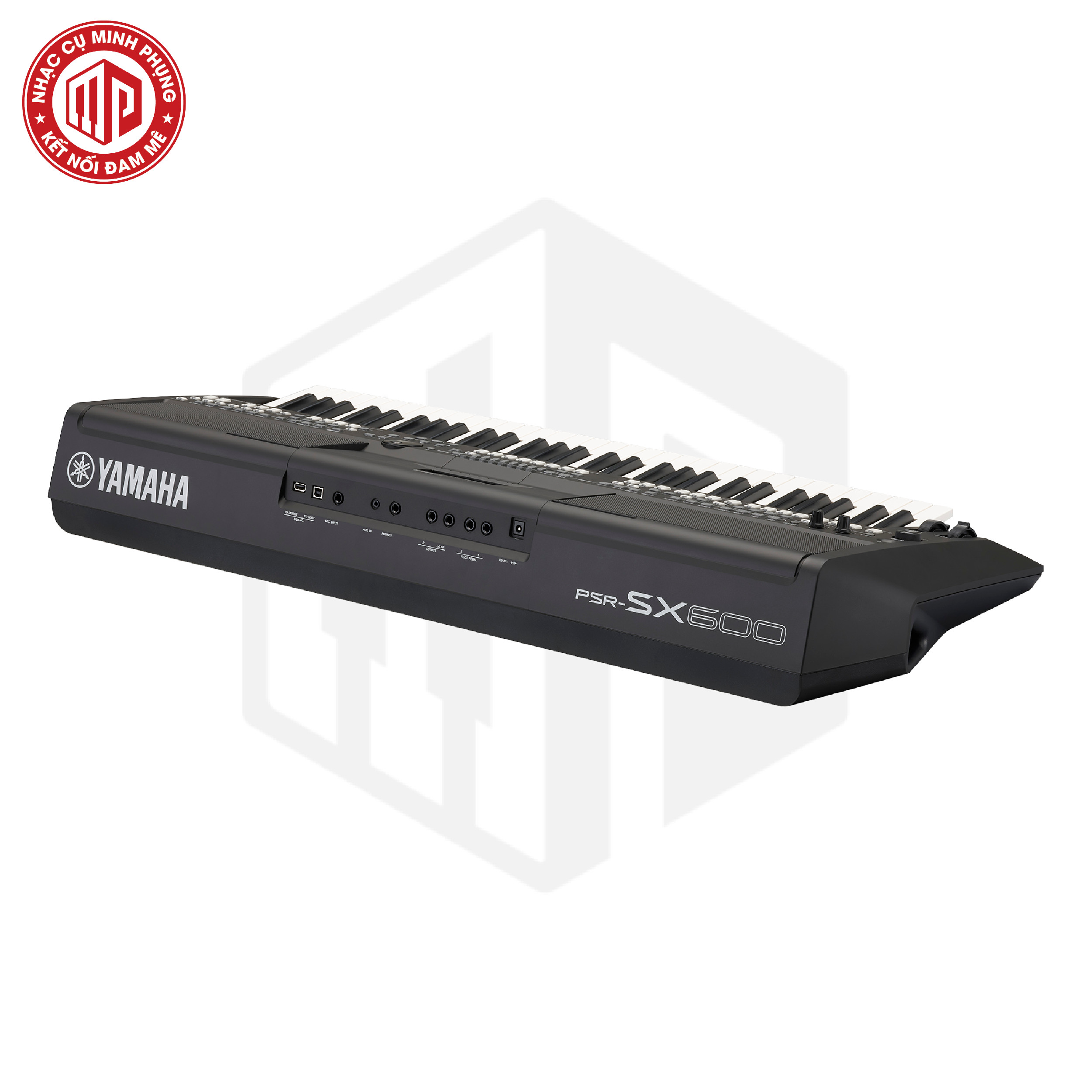 Đàn Organ điện tử chuyên nghiệp/ Arranger Keyboard/ Digital Keyboard Workstation - Yamaha PSR-SX600 (PSR SX600) - Màu đen - Hàng chính hãng