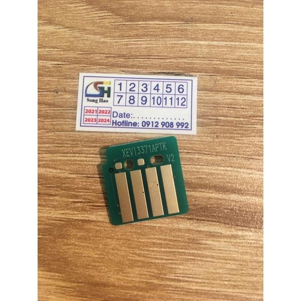 Chíp mực Fuji Xerox DC 6 -C2271/3371/4471/5571/6671/7771 - Đen/xanh/đỏ/vàng