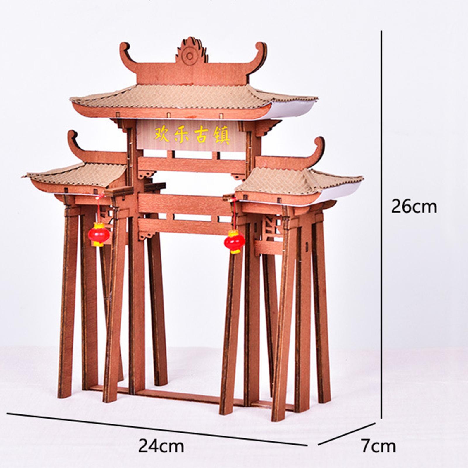 Wooden  Building  for Festival Gifts  Adults Boy