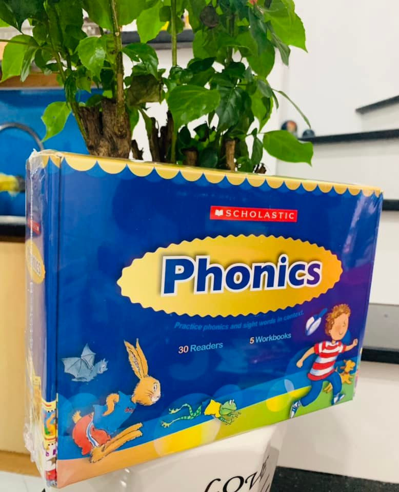 Scholastic Phonics - nhập khẩu-35Q tặng link file nghe mp3