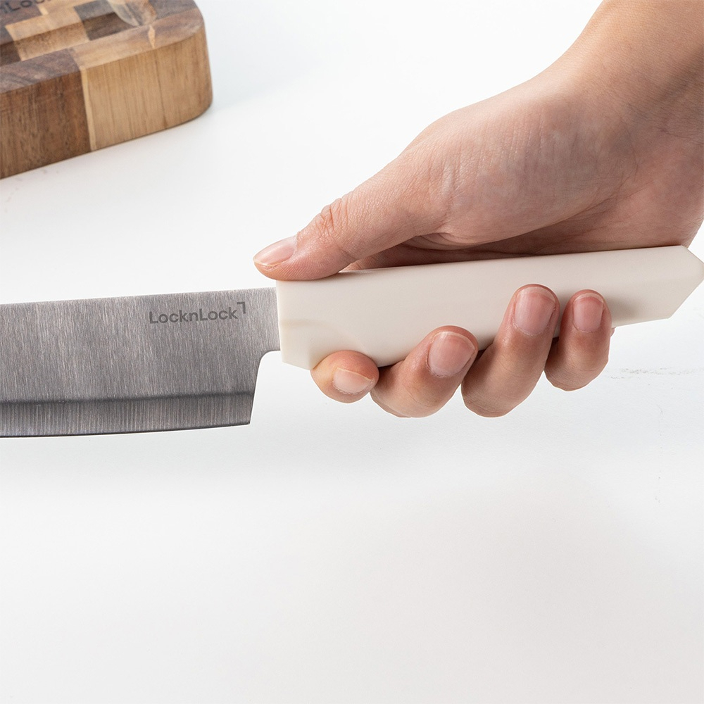 Bộ Dao Nhà Bếp 5 Món LocknLock Wall Mounted Knife Set CKK307S5 Có Hộp Đựng, Hàng Chính Hãng - JoyMall