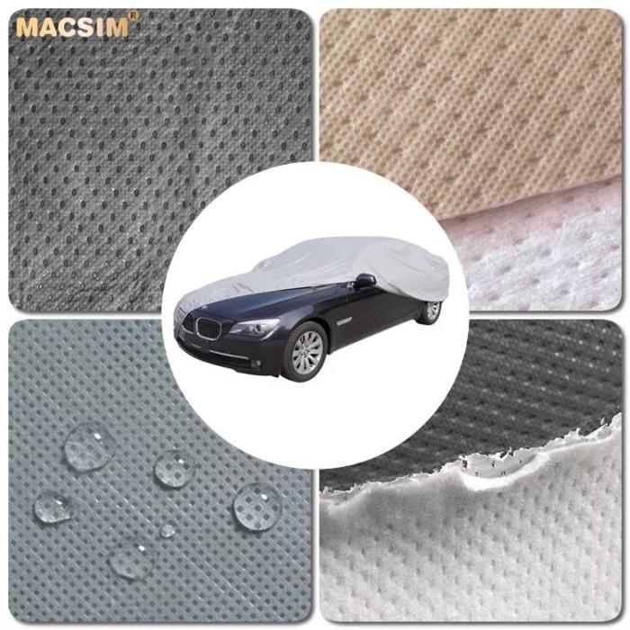 Bạt phủ ô tô chất liệu vải không dệt cao cấp thương hiệu MACSIM dành cho hãng xe Lexus màu ghi -trong nhà, ngoài trời