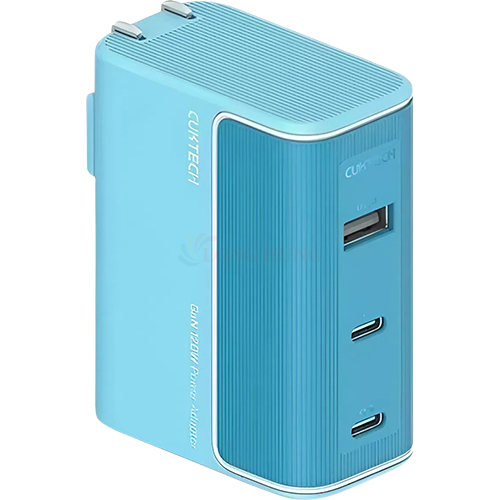 Cốc sạc Cuktech GaN 1USB 2Type-C 120W PD3.0 AD1003 - Hàng chính hãng