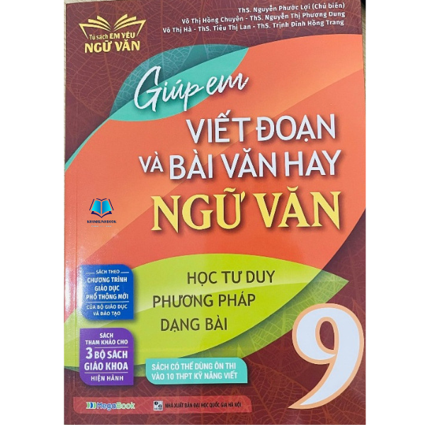 Sách - Giúp em viết đoạn và bài văn hay Ngữ Văn 6.7.8.9 Lẻ Combo