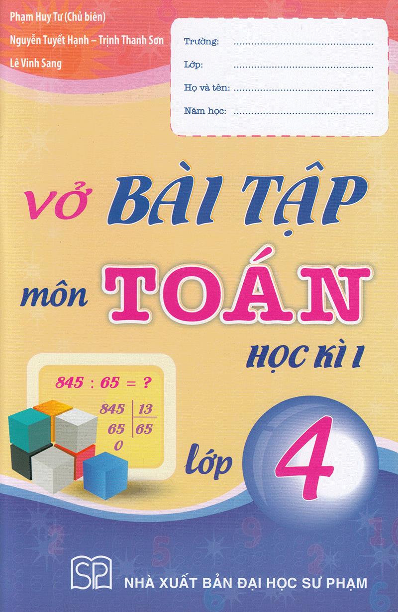 Vở Bài Tập Môn Toán Học Kì 1 (Lớp 4)