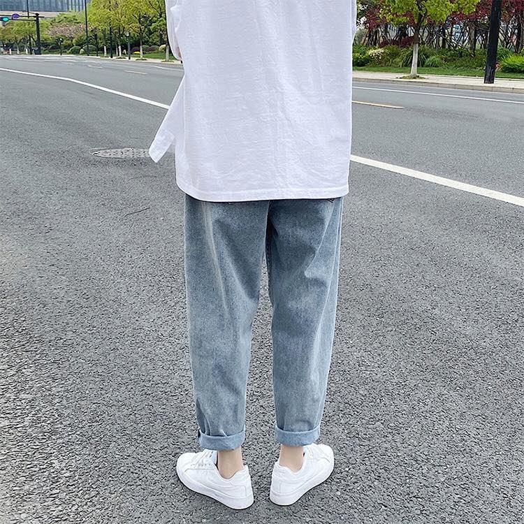 Quần Jeans Nam - Quần Baggy Nam Thời Trang Unisex- Phong cách thời trang hàn quốc